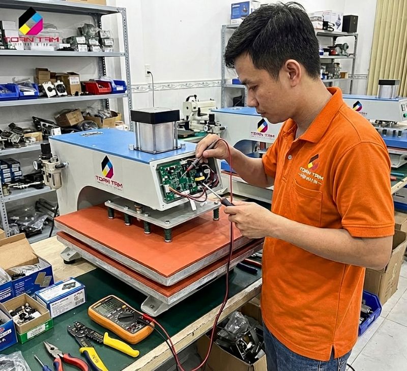 sửa chữa máy ép nhiệt tận nơi