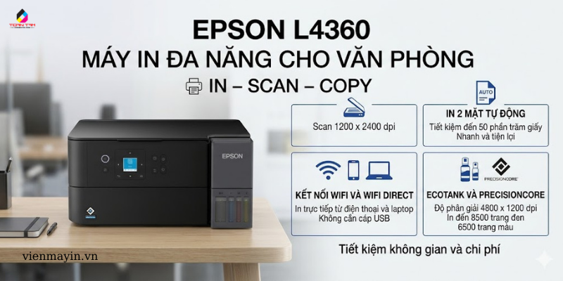 đặc điểm của máy in epson l4360