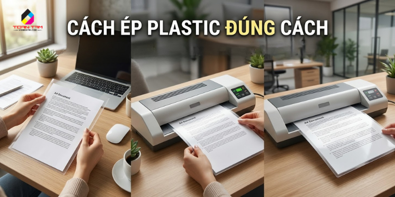 cách ép plastic đúng cách