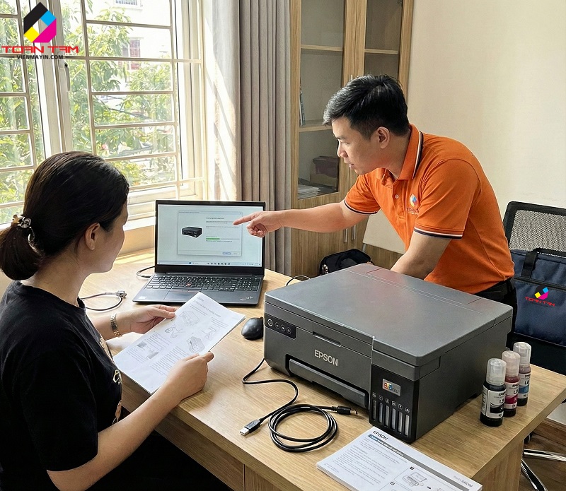 in chuyển nhiệt vải