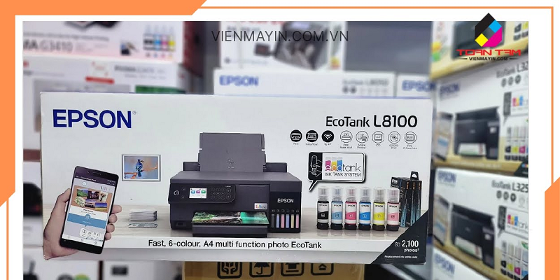 Epson L8100 in chuyển nhiệt