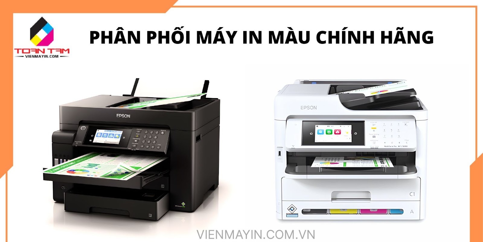 Phân phối Máy in màu chính hãng, giá cạnh tranh - TOÀN TÂM PRINTERS