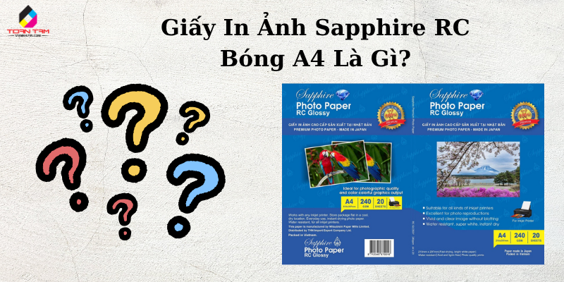 giấy in ảnh sapphire là gì