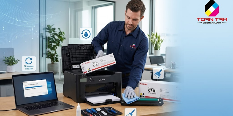 3 lưu ý máy in laser Canon LBP 122DW