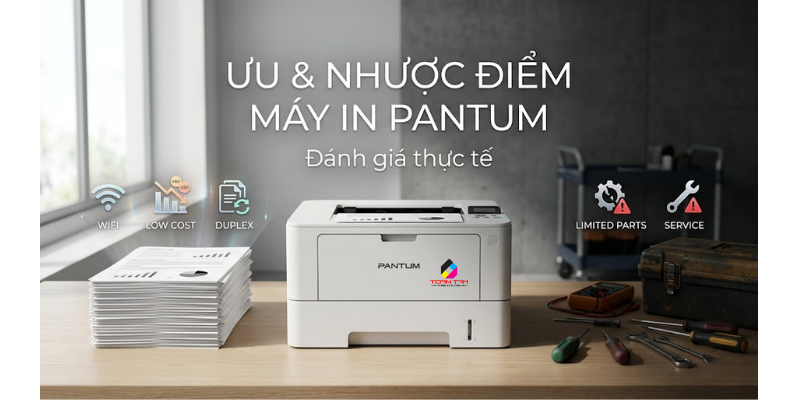 ưu và nhược điểm máy in pantum