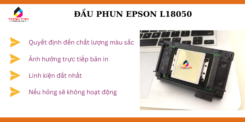 đầu phun epson l18050