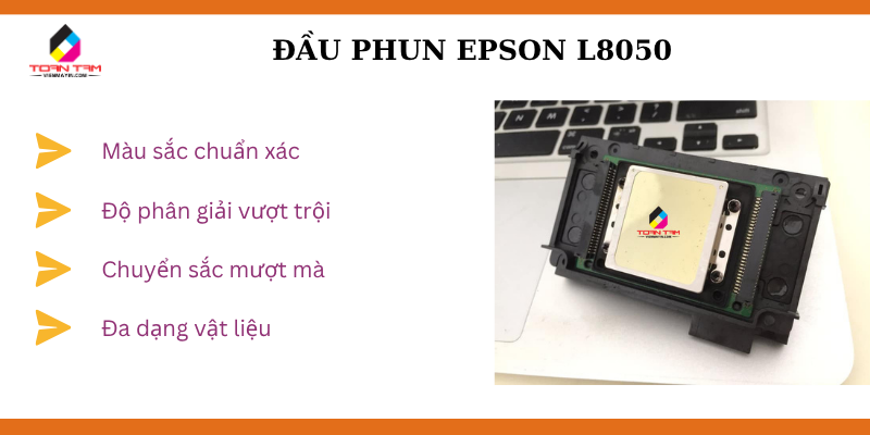 đầu phun epson l8050