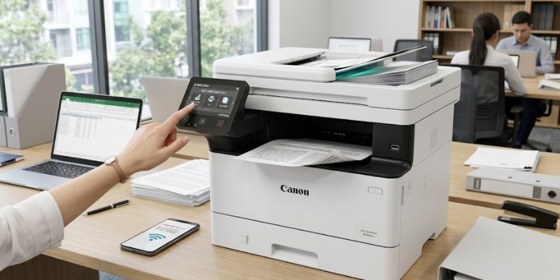 máy in canon mf 463dw