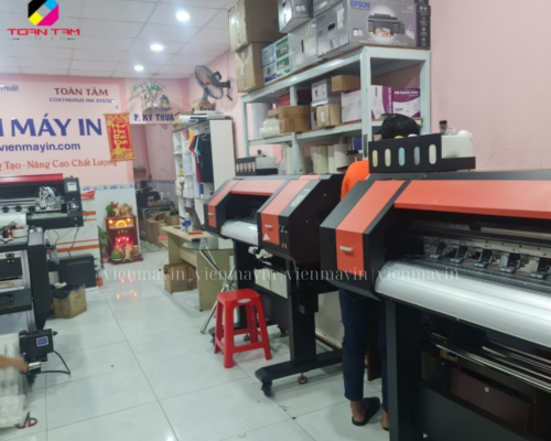 Máy In PET Chuyển Nhiệt Khổ 60cm Hàng Tân Trang Mới