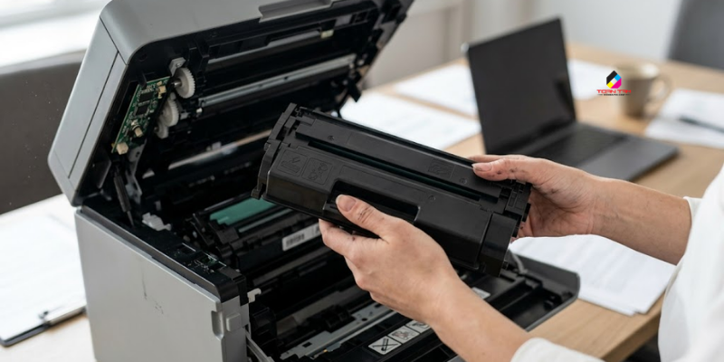 kiểm tra mực và hộp mực