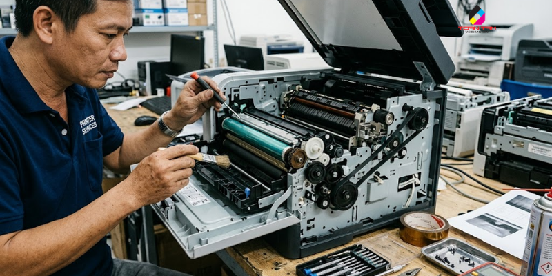 kiểm tra trục từ và drum