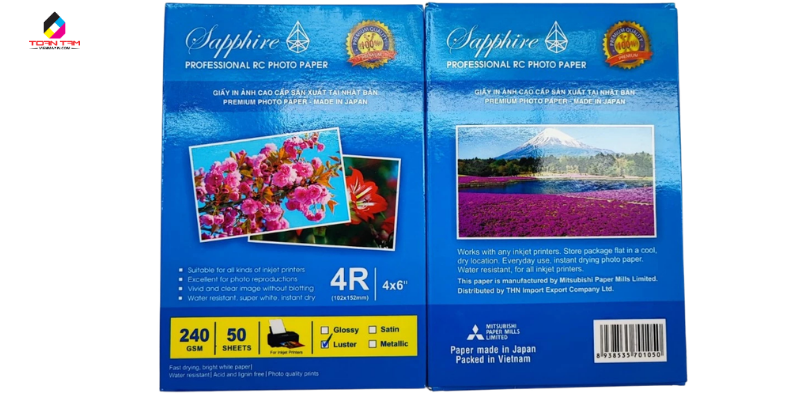giấy in ảnh luster