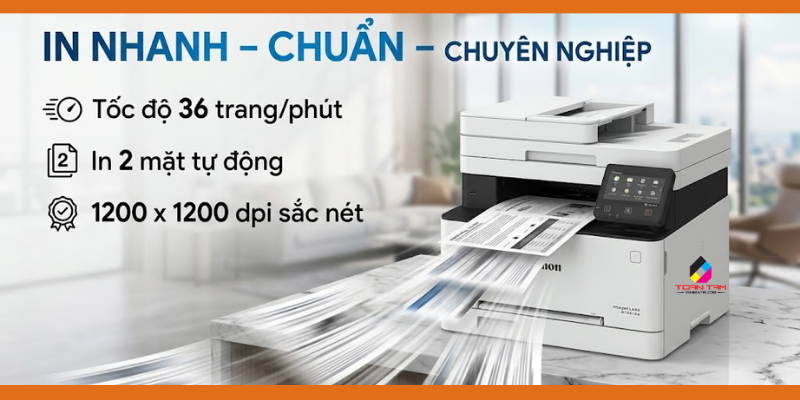 tổng quan máy in canon mf461dw