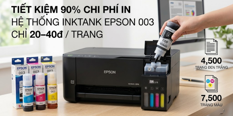 tiết kiệm chi phí epson l3216