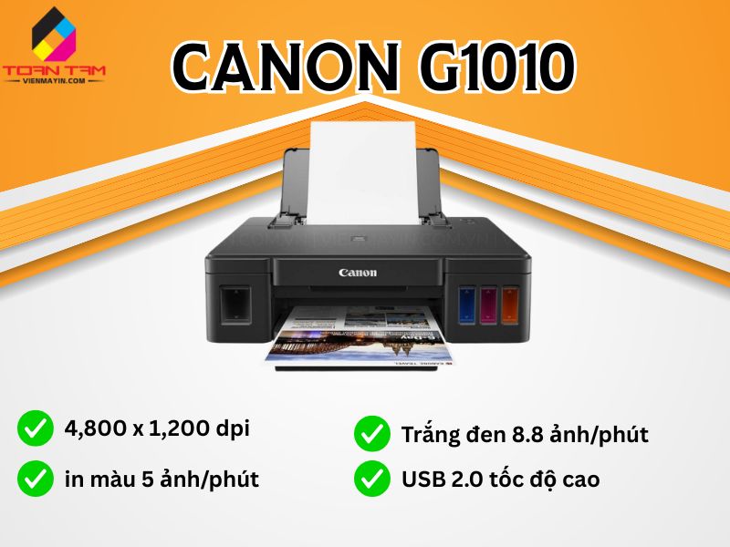 MÁY IN CANON G1010 in văn phòng