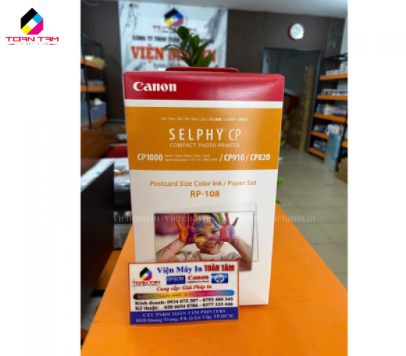 Giấy In Ảnh Canon RP108 Chính Hãng 