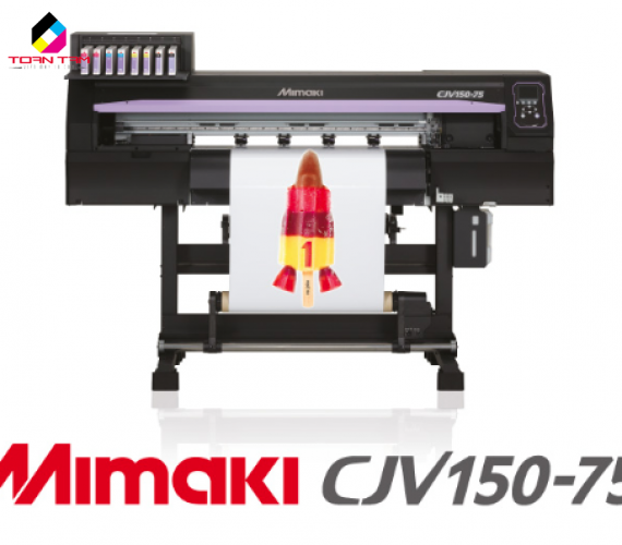 Máy In Mimaki CJV150-75 in trên mọi loại Decal Cắt Bế tự động