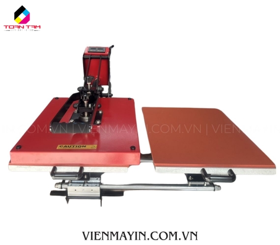 MÁY ÉP NHIỆT PHẲNG TAY 2 MÂM 40X50 