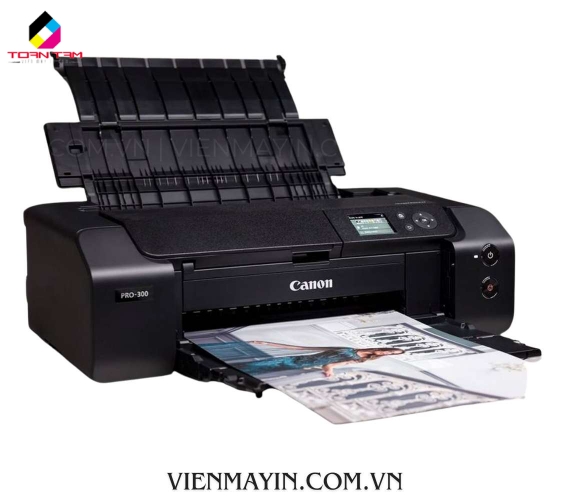 Máy in Canon Pro 300 khổ A3 Máy in ảnh Chuyên Nghiệp 10 màu