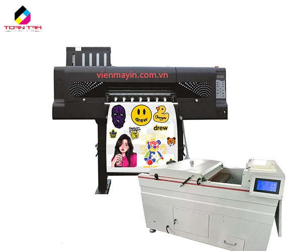 Máy In Pet chuyển Nhiệt 4 Đầu  In XKEDA Chính Hãng