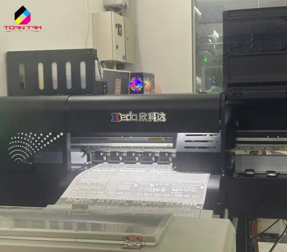 Máy In Pet chuyển Nhiệt 4 Đầu  In XKEDA Chính Hãng
