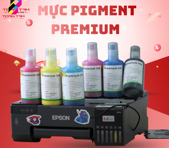Mực In Pigment Premium Cho Epson L8050 & L81050: Giải Pháp IN ẢNH CHỐNG NƯỚC Bền Màu