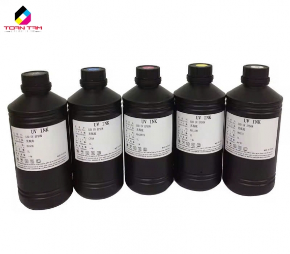 Mực Trắng LED UV Cho Đầu In Epson I3200U, I1600U, XP600