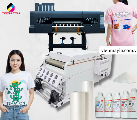 Máy In Pet chuyển Nhiệt 4 Đầu  In XKEDA Chính Hãng