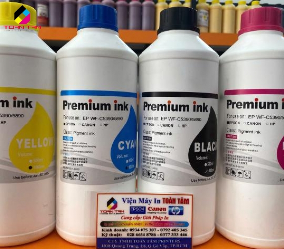 Mực Pigment Premium C5390, C5890, S887, M887 