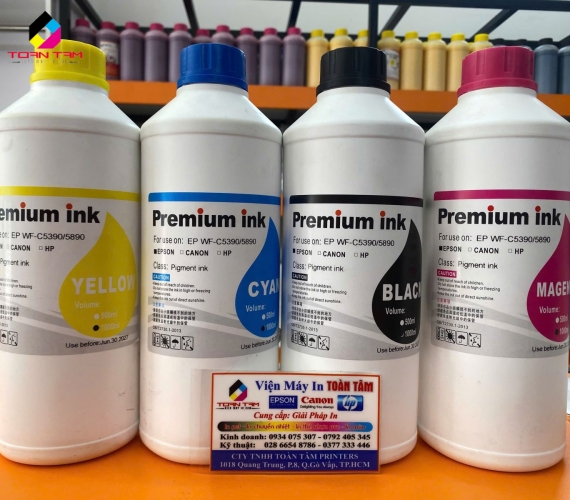 Mực Pigment Premium C5390, C5890, S887, M887 