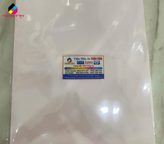 Giấy in chuyển nhiệt Đế Hồng A3 Hàn Quốc 135g